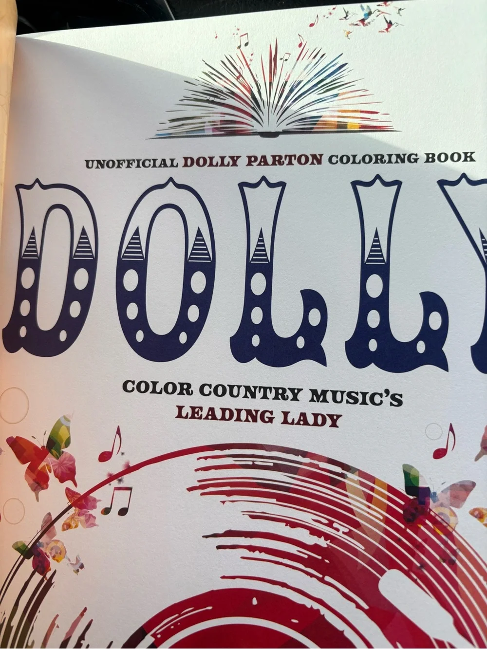 Dolly Parton Coloring Book – Unofficial